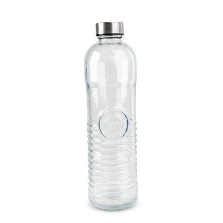 Danny Home Glass Bottle with Ribbed Bottom 1000ml at Zubaidas Homestore
