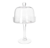 Danny Home Glass Cheese Platter with Dome 18.8cm at Zubaidas Homestore