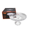Danny Home Glass Salad Footed Bowl 29.8cm at Zubaidas Homestore