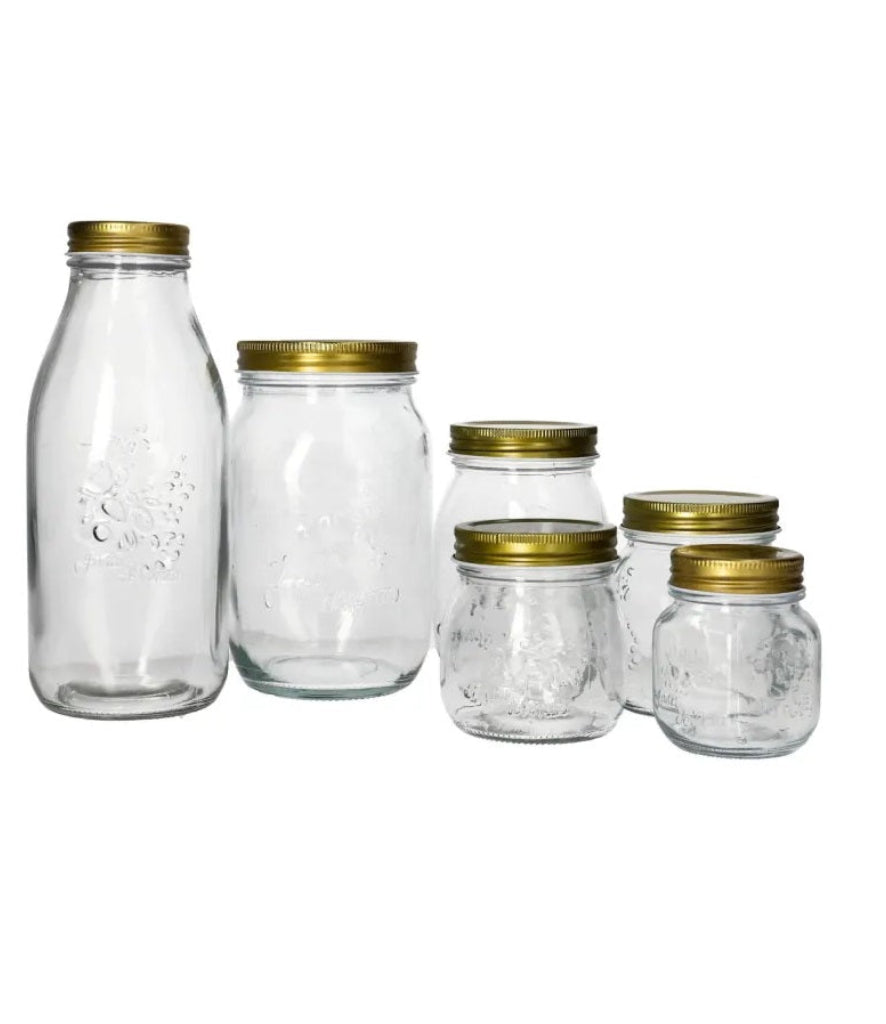 Danny Home Glass Storage Pickle Jar Set 6pcs at Zubaidas Homestore