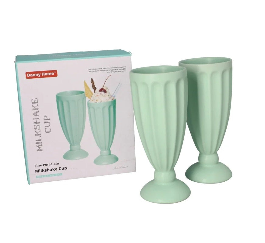 Danny Home Milkshake Cups Set 2pcs 8cm at Zubaidas Homestore