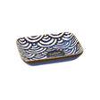 Danny Home Rectangular Ceramic Dish Blue Pattern 9.5cm at Zubaidas Homestore Pakistan