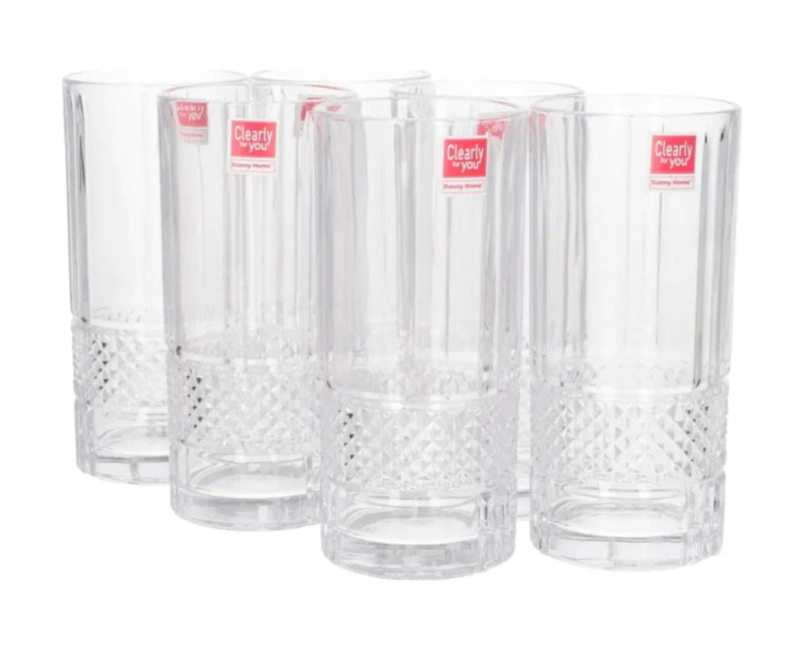 Danny Home Tumbler Glass 6pcs 330ml at Zubaidas Homestore Best for Home Shopping