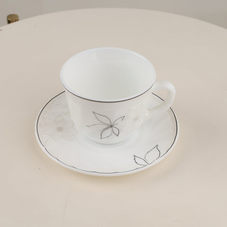 Danny Homes Cup and Saucer Set 6 Pieces Floral Line-Art. #1 Home store for Home Shopping