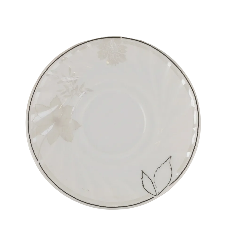 Danny Homes Cup and Saucer Set 6 Pieces Floral Line-Art. Most Famous Homestore for Home Shopping