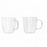 Danny Home Double Walled Glass Mug with Handle 150ml at Zubaidas Homestore Best for Home Shopping