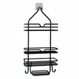 Danny Home Black Metal Hanging Shower Caddy 3 Tier at Zubaidas Homestore Pakistan