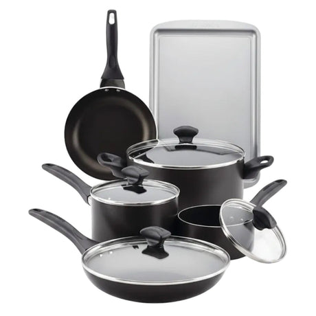 Farberware 15 Pieces Dishwasher Safe Non-Stick Cookware Set at Zubaidas Homestore