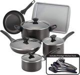 Farberware 15 Piece Dishwasher Safe Nonstick Cookware Set at Zubaidas Homestore - Pakistan's Favorite Destination for Home Shopping
