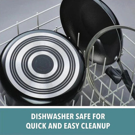 Farberware 15 Pieces Dishwasher Safe Non-Stick Cookware Set Black at Zubaidas Homestore. Your Favorite Home Shopping Destination in Pakistan
