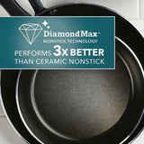 Farberware 15 Pieces Dishwasher Safe Non-Stick Cookware Set Black at Zubaidas Homestore - Pakistan's Favorite Destination for Home Shopping
