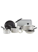 Farberware 15 Pieces Dishwasher Safe Non-Stick Cookware Set Silver at Zubaidas Homestore. Your Favorite Home Shopping Destination in Pakistan