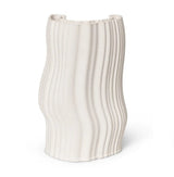 Ferm Living Moire Vase 3D Textured Ceramic Design at zubaidas Homestore