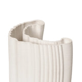 Ferm Living Moire Vase 3D Textured Ceramic Design at zubaidas Homestore  No 1 Homestore for Home Shopping