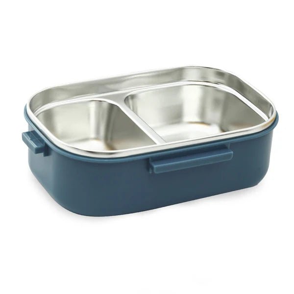 Homeatic Stainless Steel Lunch Box With Cutlery 850ml Blue at Zubaidas Best Online Homestore in Pakistan
