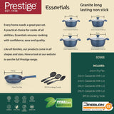 Prestige Essentials Granite 12 Piece Non-Stick Cast Aluminium Cookware Set Blue at Zubaidas Homestore  Pakistan’s Trusted Home Shopping Store