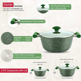 Shop the Prestige Essentials Granite 7 Piece Non-Stick Cast Aluminium Cookware Set at Zubaidas Homestore  Pakistan’s Trusted Home Shopping Store