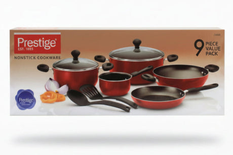 Prestige Non-Stick Value Pack Set 9 Piece at Zubaidas Homestore