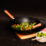 Shop the Prestige Non-Stick Wok Pan 34cm with Wooden Handle at Zubaidas Homestore  Pakistan’s Trusted Home Shopping Store