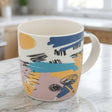 Abstract Art Ceramic Coffee Mug 420ml at Zubaidas Homestore