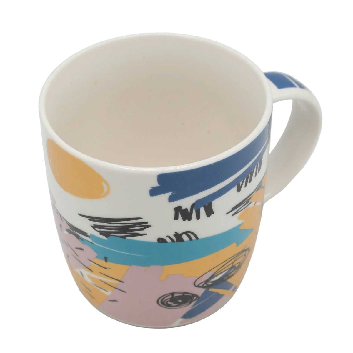 Abstract Art Ceramic Coffee Mug 420ml at Zubaidas Homestore Pakistan