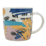 Abstract Art Ceramic Coffee Mug 420ml at Zubaidas Homestore - The Largest Collection of Coffee Mugs In Pakistan