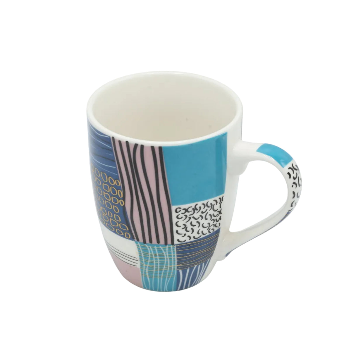 Abstract Art Ceramic Coffee Mug at Zubaidas Homestore Pakistan