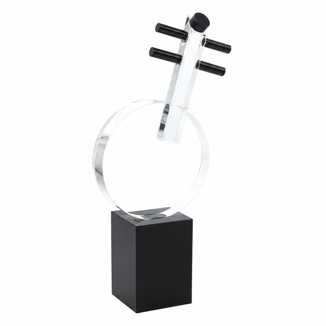 Abstract Musical Instrument Sculpture on Black Base at Zubaidas Homestore - The Largest Collection of Decor In Pakistan