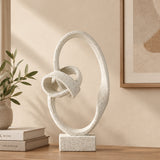 Abstract Sculptural Loop Decorative Accent at Zubaidas Homestore