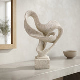 Abstract Sculptural Loop Decorative Statue 33cm at zubaidas Homestore