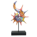 Abstract Seashell Resin Decorative Sculpture at Zubaidas Homestore Pakistan