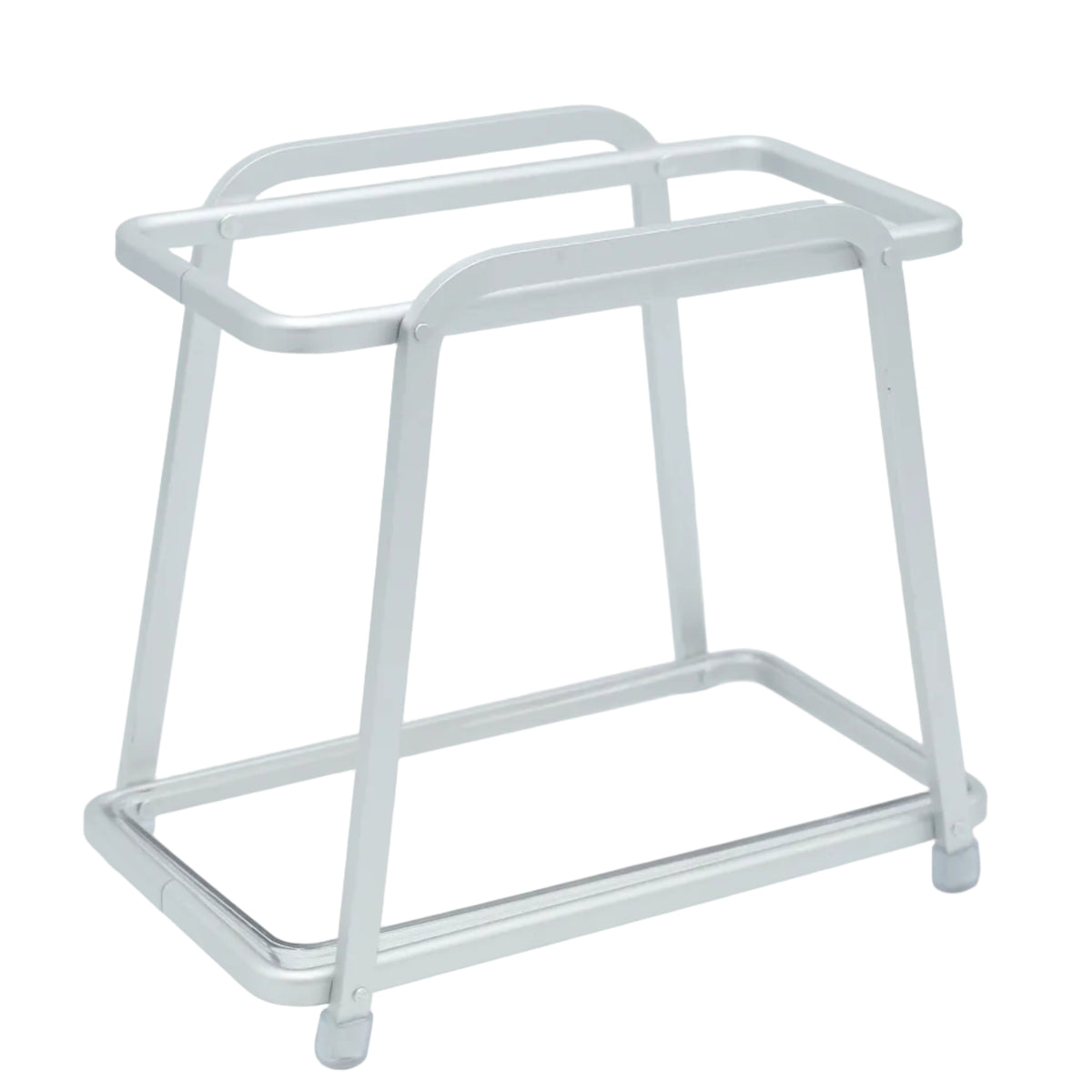 Acrylic Double Cutlery Holder with Stand Silver at Zubaidas Homestore The Largest Home store in Pakistan