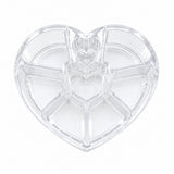 Acrylic Heart Shaped Makeup Organizer at Zubaidas Homestore Pakistan