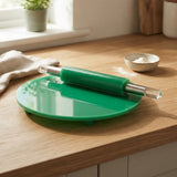 Acrylic Rolling Pin and Rolling Board 2 Pieces Set Green at Zubaidas Homestore