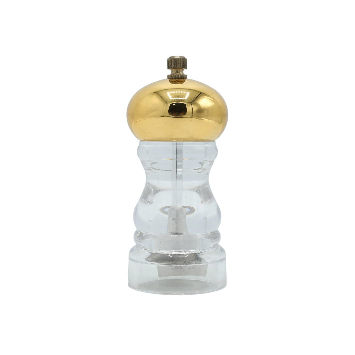 Acrylic Salt and Pepper Mill Grinder With golden Top at Zubaidas Homestore Pakistan