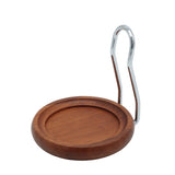 Acrylic Sugar Pot with Wooden Stand at Zubaidas Homestore - The Largest Collection of Sugar Pots In Pakistan