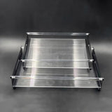 Acrylic Transparent Serving Tray 2 Pieces Set at Zubaidas Homestore 