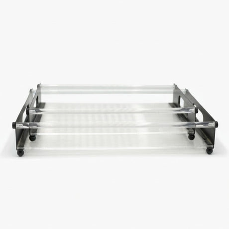 Acrylic Transparent Serving Tray 2 Pieces Set at Zubaidas Homestore Pakistan