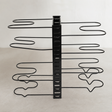 Adjustable Pot and Pan Organizer Rack 8 Tier Black at Zubaidas Homestore