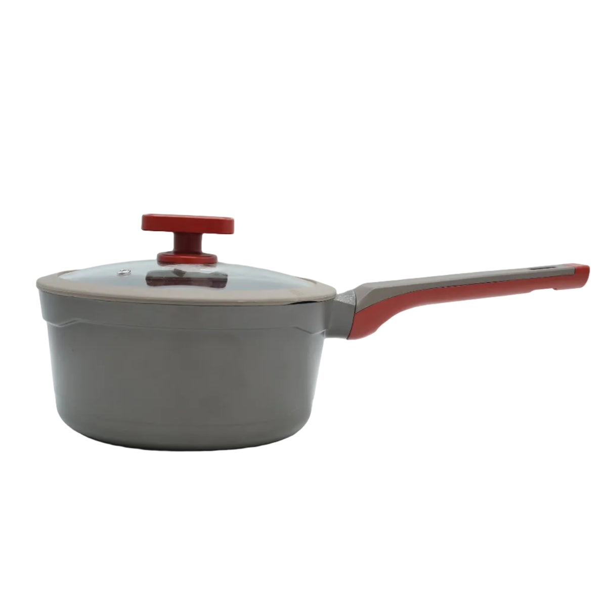 AlpenBerg Granite Non Stick Sauce Pan with Glass Lid 20cm at Zubaidas Homestore. Most Trusted Homestore in Pakistan
