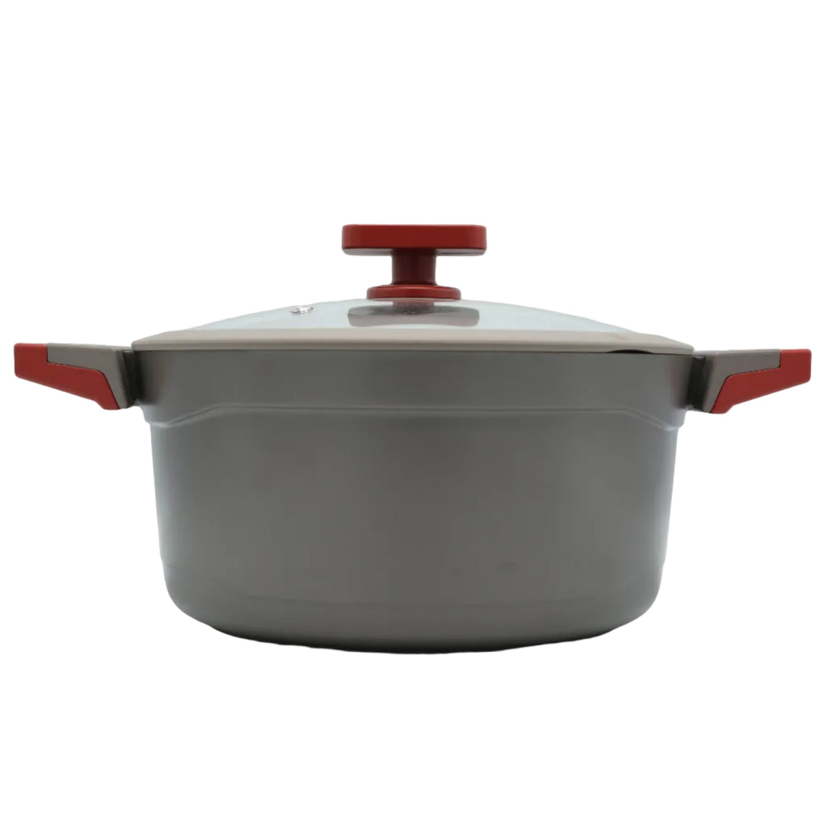 AlpenBerg Non Stick Casserole Pot with Glass Lid 24cm at Zubaidas Homestore Pakistan