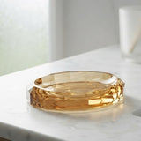 Amber Faceted Acrylic Oval Soap Dish at Zubaidas Homestore 