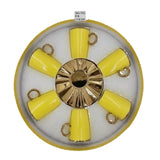 Angela Cup and Saucer 12 Pieces Set Yellow at Zubaidas Homestore. Best Online Homestore in Pakistan