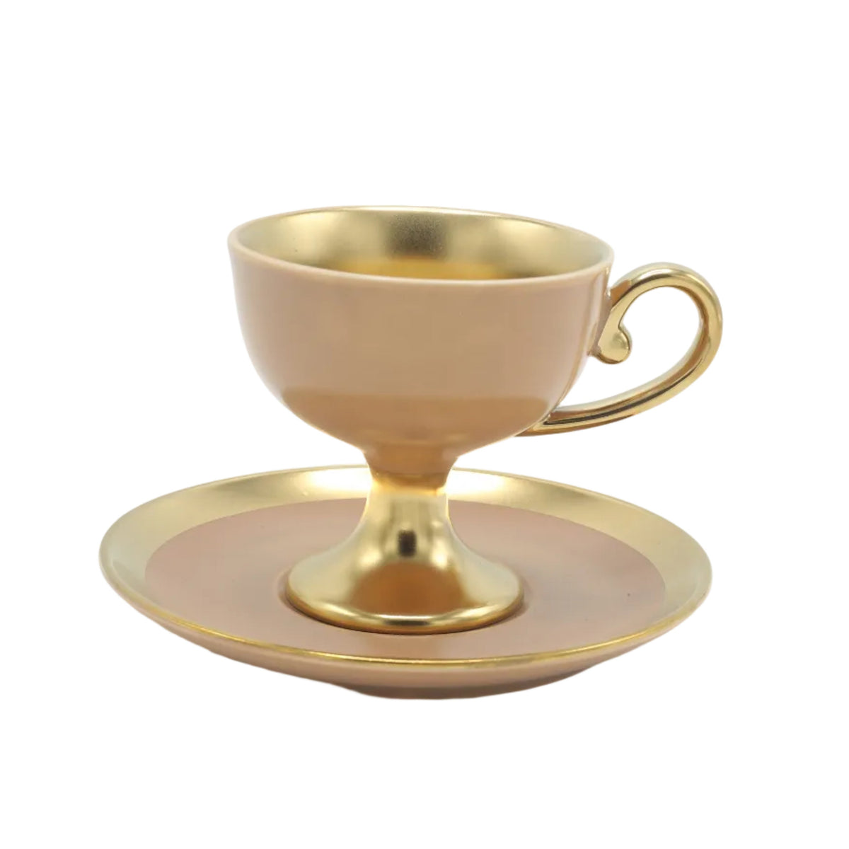 Angela Cup and Saucer 6 Pieces Set Beige at Zubaidas Homestore. Best Online Homestore in Pakistan