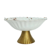 Angela Ginkgo Biloba Leaf Bowl Deep 30cm at Zubaidas Homestore Best for Online Shopping