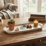 Angela Long Serving Tray Floral Pattern at Zubaidas Homestore Pakistan