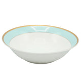 Angela Luxury Aqua Mint Dinner Set 47 Pieces at Zubaidas Homestore. No 1 Homestore in Pakistan