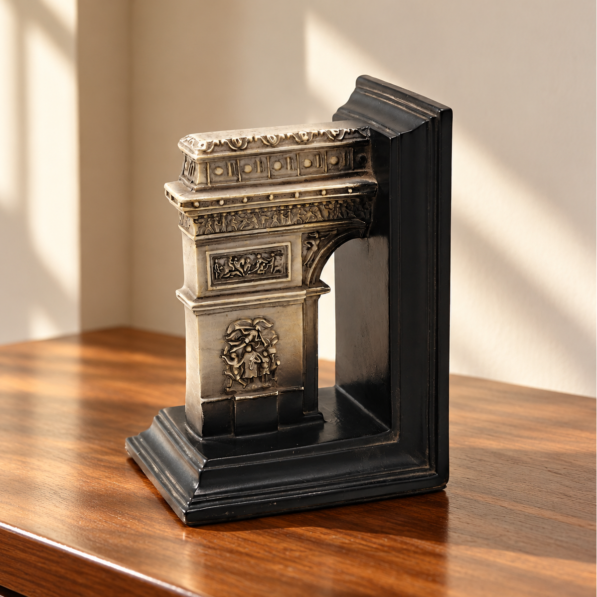 Antique Arc de Triomphe Resin Table Decor Bookend at Zubaidas Homestore