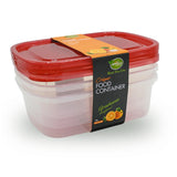 Appollo 3 Pcs Crisper Food Container XL 2500ml at Zubaidas Homestore Pakistan