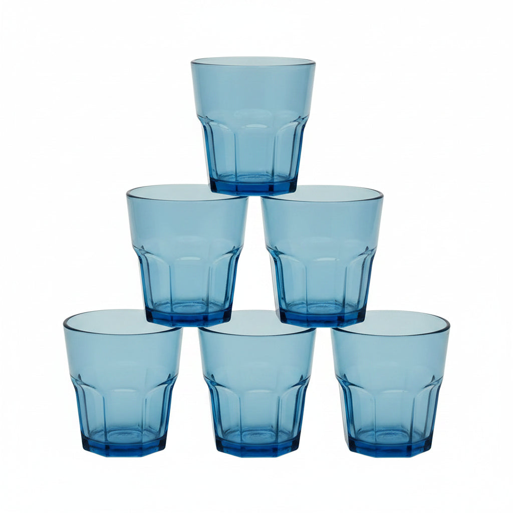Appollo Acrylic Party Glass 6 Pcs M4 250ml at Zubaidas Homestore Pakistan
